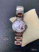 Perfect Replica V6 Factory Cartier Ballon Bleu Pink Dial 2-Tone Band 33mm Women's Watch (4)_th.jpg